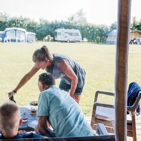 Tent In Near Forest Luksustelt